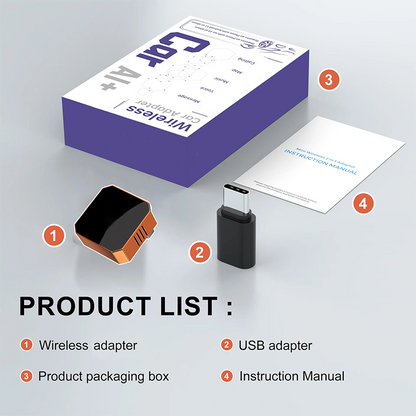 🚗 Bezprzewodowy adapter Android Auto – ulepsz fabryczny system swojego samochodu! ✨