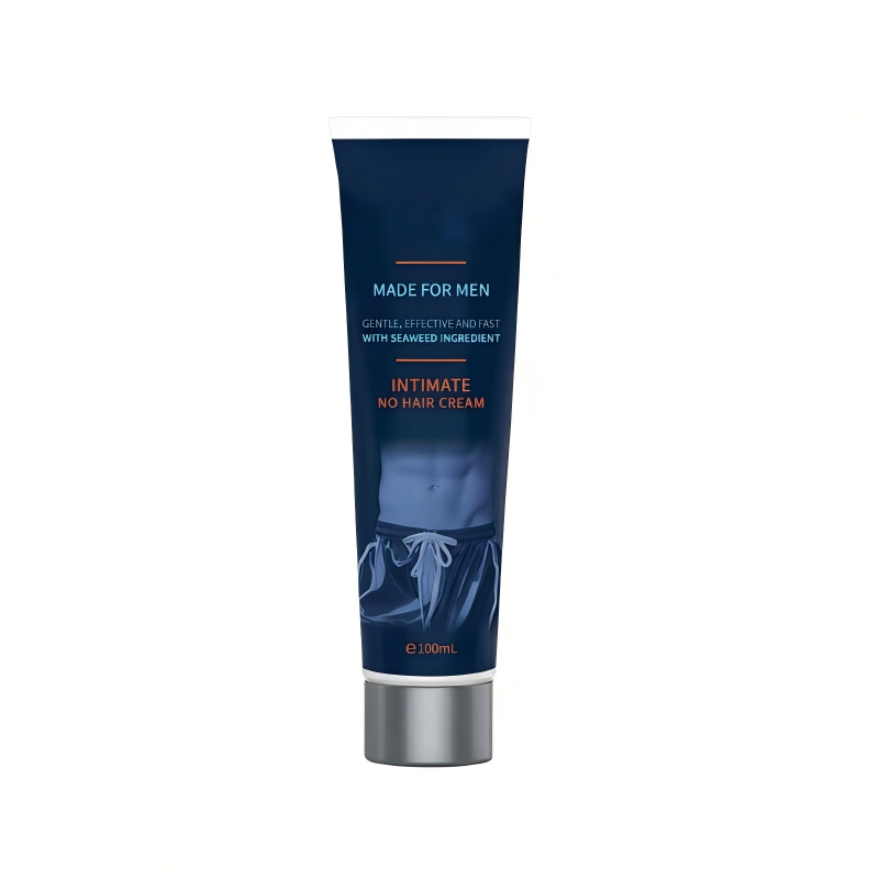 🧴 Krem do Usuwania Włosów dla Mężczyzn 100ml | Szybka Aplikacja | Delikatna Formula | Ekstrakt z Wodorostów | Długotrwała Gładkość!