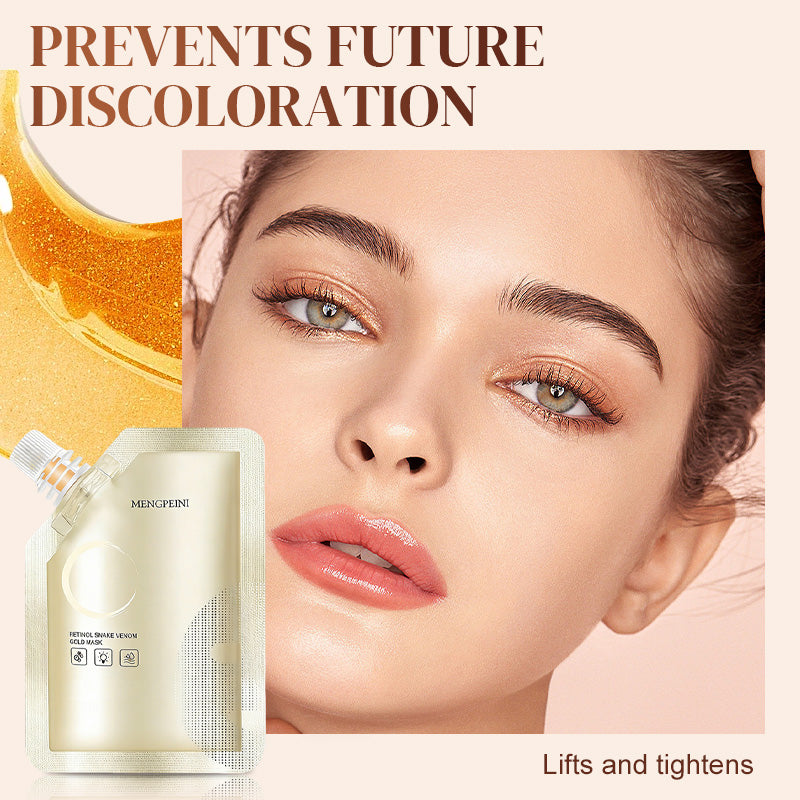 ✨ Złota Maska na Twarz z Retinolem – Odmłodź i Ujędrnij Skórę! ✨
