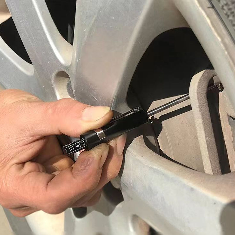 🔧 KUP 1, DRUGI GRATIS! 🎉 Miernik grubości klocków hamulcowych – precyzyjny pomiar, trwały i łatwy do odczytu 📏📦