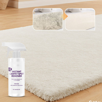 💪🧼 ✨ Pożegnaj się z trudnymi plamami na dywanie – szybki i bezpieczny środek do czyszczenia dywanów!🌺✨