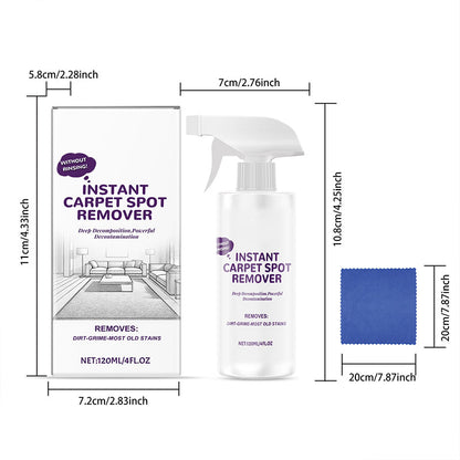 💪🧼 ✨ Pożegnaj się z trudnymi plamami na dywanie – szybki i bezpieczny środek do czyszczenia dywanów!🌺✨