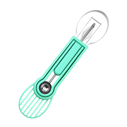 🍉 Zestaw do owoców 3 w 1 — kulka, nóż do rzeźbienia i krajalnica w jednym! ✨