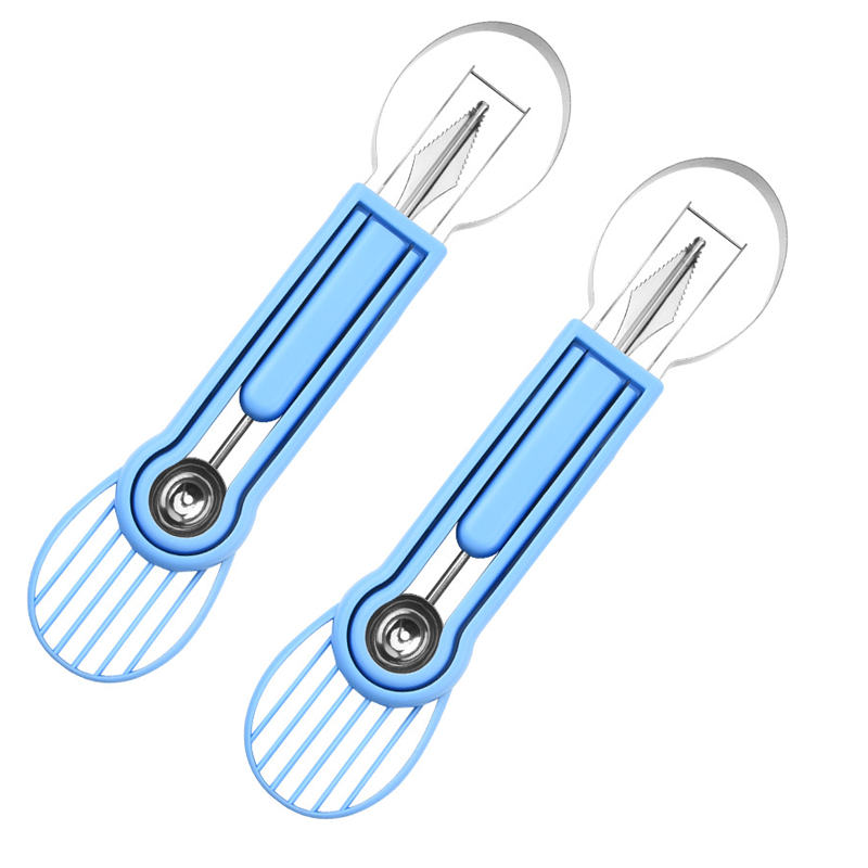 🍉 Zestaw do owoców 3 w 1 — kulka, nóż do rzeźbienia i krajalnica w jednym! ✨