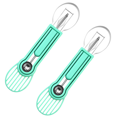 🍉 Zestaw do owoców 3 w 1 — kulka, nóż do rzeźbienia i krajalnica w jednym! ✨