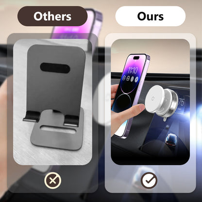 📱 Mocny uchwyt do telefonu z przyssawką — idealny wybór do samochodu i domu! ✨