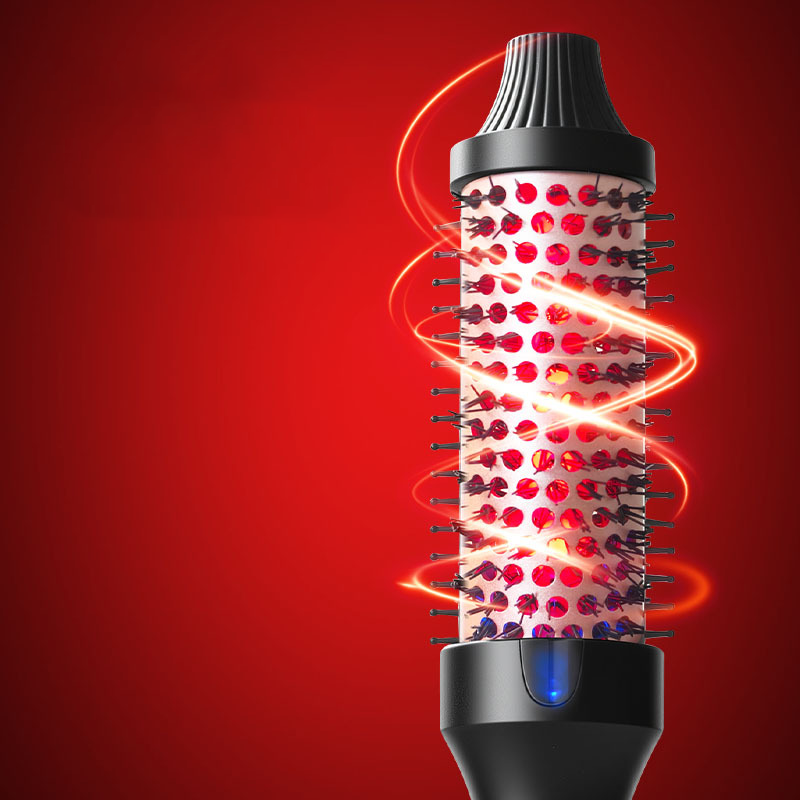 ✨ 2w1 Grzebień Grzewczy – Prostuj i Kręć Włosy Jednym Narzędziem! ✨