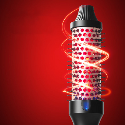 ✨ 2w1 Grzebień Grzewczy – Prostuj i Kręć Włosy Jednym Narzędziem! ✨