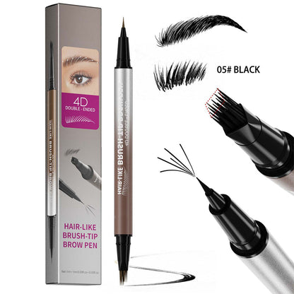💕Teraz 50% taniej! Pisak do brwi 2 w 1 (efekt 4D i włosków) – wodoodporny, dwustronny, zapewniający naturalny efekt microbladingu.