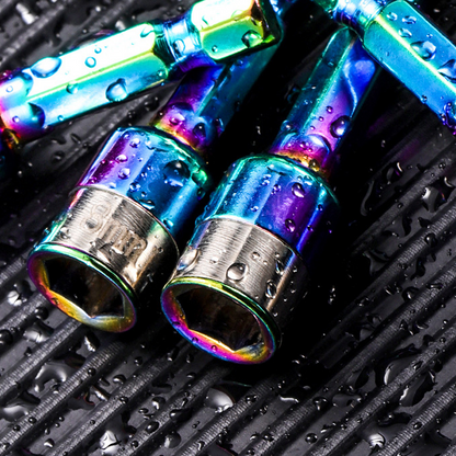✨ Zestaw gniazd sześciokątnych 8mm z trzonkiem – Bezpieczne blokowanie i stal CR-V o wysokiej twardości! ✨