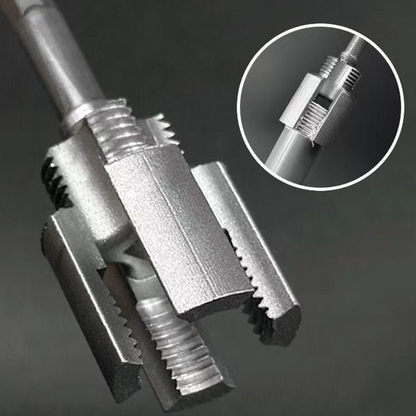 🔧Uszkodzony gwint na rurze? Napraw go szybko!🔧 Narzędzie do gwintowania – czyszczenie i regeneracja gwintu, stal hartowana, wysoka trwałość – dla majsterkowiczów i profesjonalistów! 🚰