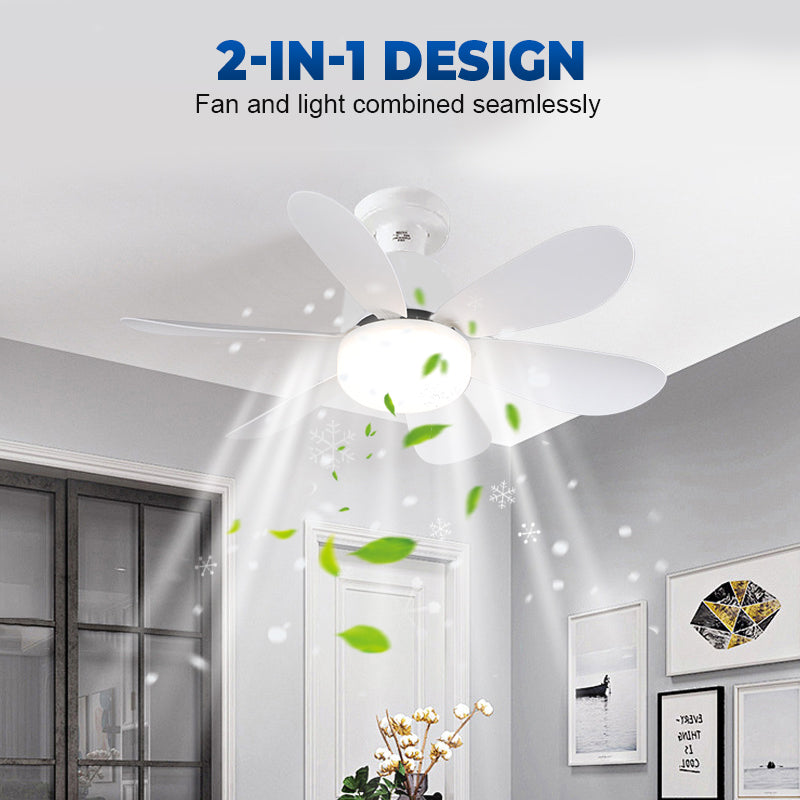 ⏳ Oferta ograniczona czasowo ⏰ Wentylator sufitowy 2 w 1 z pilotem i oświetleniem LED — regulowana prędkość, cicha praca, oszczędność miejsca ✨