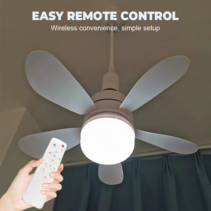⏳ Oferta ograniczona czasowo ⏰ Wentylator sufitowy 2 w 1 z pilotem i oświetleniem LED — regulowana prędkość, cicha praca, oszczędność miejsca ✨
