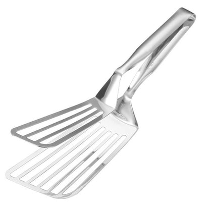 🍳 Szczypce-Łopatka z Stali Nierdzewnej 304 – Wielofunkcyjne Narzędzie Kuchenne! 🍖