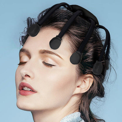 🧘♂️ Masażer do Głowy 360° – Profesjonalny Relaks w Zaciszu Domu! 🧘♀️