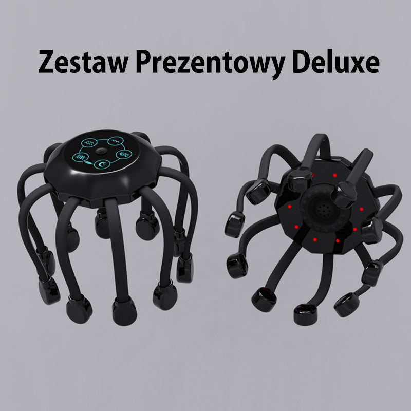 🧘♂️ Masażer do Głowy 360° – Profesjonalny Relaks w Zaciszu Domu! 🧘♀️