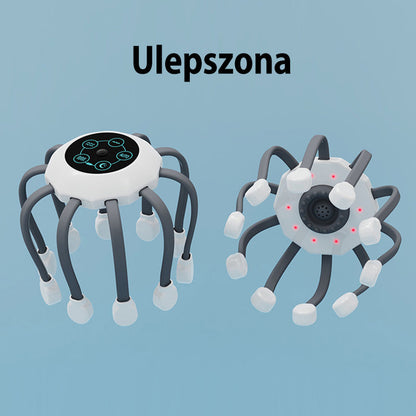 🧘♂️ Masażer do Głowy 360° – Profesjonalny Relaks w Zaciszu Domu! 🧘♀️