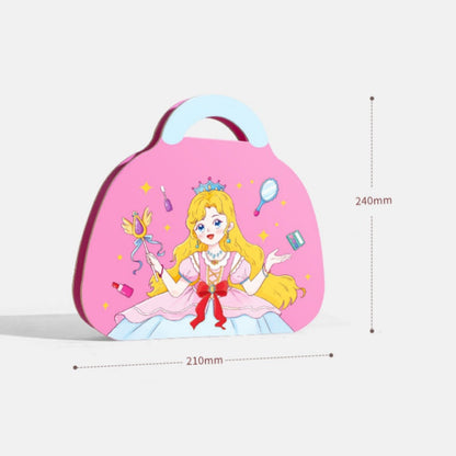 👑 Teraz 50% taniej! 🎨 Zestaw kreatywny: makijaż księżniczki i wyklejanie diamentami – zabawa bez bałaganu i realistyczna frajda dla dziewczynek ✨