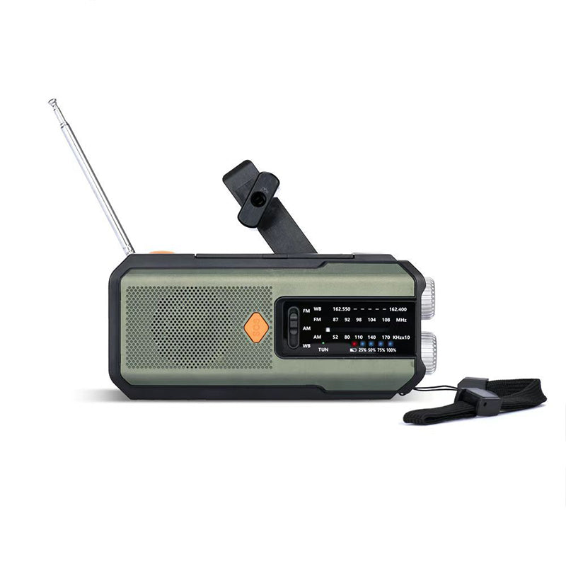 📻 Teraz 50% taniej! Awaryjne radio pogodowe zasilane energią słoneczną i korbką – odbiornik FM/AM/NOAA z latarką LED i funkcją ładowania telefonu; przenośne radio awaryjne idealne na kemping, na wypadek burzy oraz do aktywności na świeżym powietrzu.