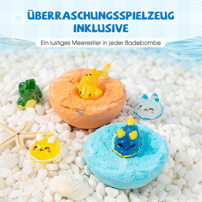 🛀12-częściowy zestaw bomb do kąpieli dla dzieci