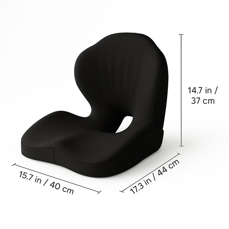 🚚💖 Ergonomiczna poduszka do siedzenia z podparciem lędźwiowym – idealna postawa ciała, wygodne podparcie 🪑✨