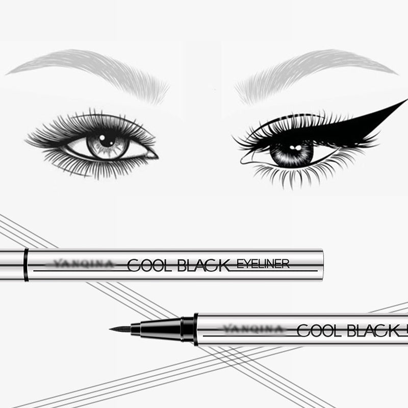 ✨ Wodoodporny, nierozmazujący się eyeliner – 24H intensywnej czerni i precyzji! ✨