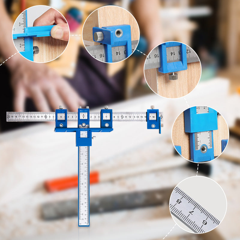 ✨ Precyzyjne Montażowanie Hardware’u – Regulowalna Szablona do Mebli! ✨