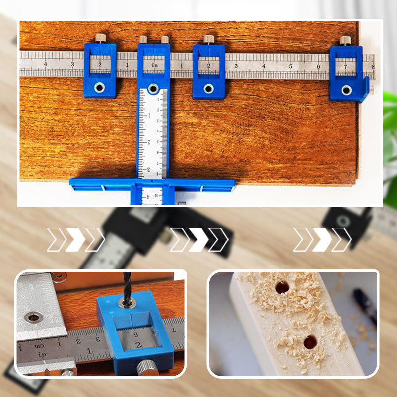 ✨ Precyzyjne Montażowanie Hardware’u – Regulowalna Szablona do Mebli! ✨
