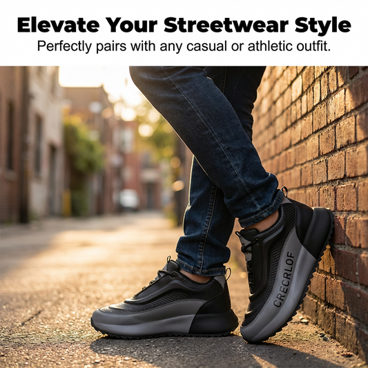 👟 TERAZ 50% ZNIŻKI! 📈 Męskie modne trampki z grubą podeszwą – modny design, wygodna amortyzacja i idealne na co dzień 💪