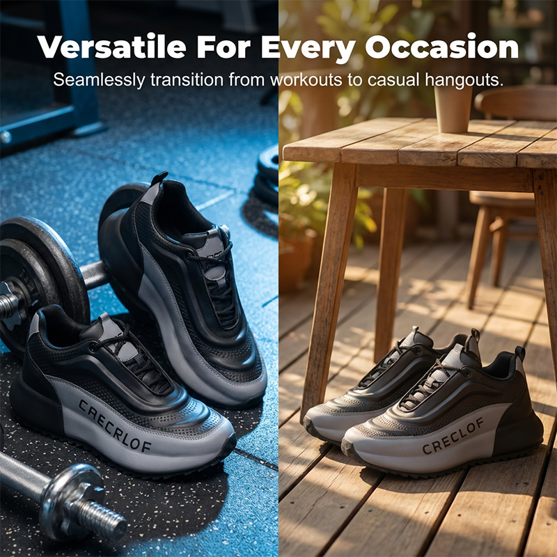 👟 TERAZ 50% ZNIŻKI! 📈 Męskie modne trampki z grubą podeszwą – modny design, wygodna amortyzacja i idealne na co dzień 💪