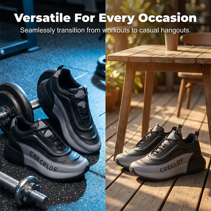 👟 TERAZ 50% ZNIŻKI! 📈 Męskie modne trampki z grubą podeszwą – modny design, wygodna amortyzacja i idealne na co dzień 💪