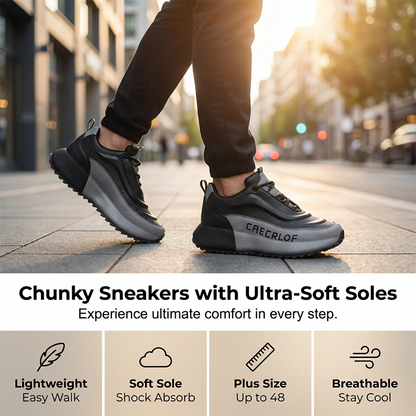 👟 TERAZ 50% ZNIŻKI! 📈 Męskie modne trampki z grubą podeszwą – modny design, wygodna amortyzacja i idealne na co dzień 💪