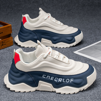 👟 TERAZ 50% ZNIŻKI! 📈 Męskie modne trampki z grubą podeszwą – modny design, wygodna amortyzacja i idealne na co dzień 💪