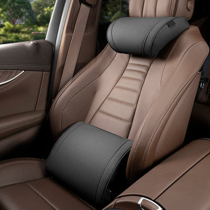 🚗💤 Koniec ze zmęczeniem podczas prowadzenia samochodu! Uniwersalna poduszka ortopedyczna z pianki memory foam na zagłówek samochodowy – ergonomiczne wsparcie na długie trasy.