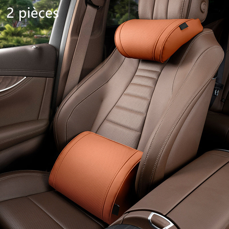 🚗💤 Koniec ze zmęczeniem podczas prowadzenia samochodu! Uniwersalna poduszka ortopedyczna z pianki memory foam na zagłówek samochodowy – ergonomiczne wsparcie na długie trasy.