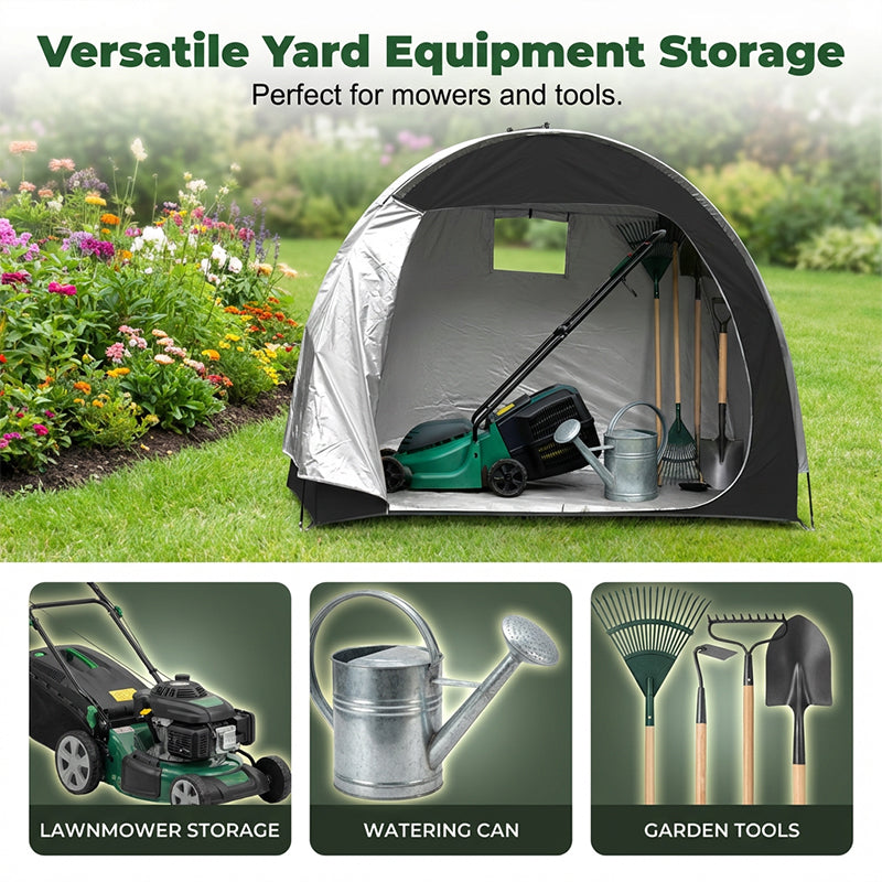 ⏳Oferta ograniczona czasowo: 50% taniej⏰ Wielofunkcyjny, przenośny schowek zewnętrzny na rowery⛺