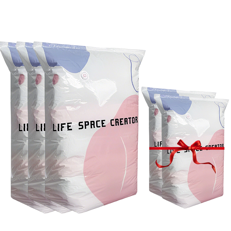 💨 LIMITED‑TIME 50% OFF! 🧹 No‑Pump Vacuum Storage Bags – Press & seal, saves 80% space, keeps clothes dry & dust‑free, perfect for bulky bedding & off‑season gear 🛏️