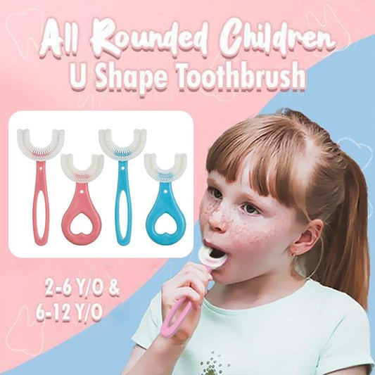 🦷Szczoteczka do zębów All Rounded Children w kształcie litery U🎁