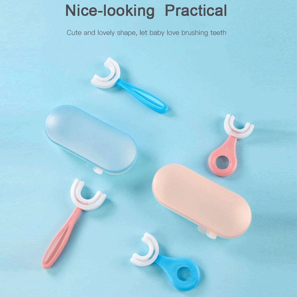 🦷Szczoteczka do zębów All Rounded Children w kształcie litery U🎁