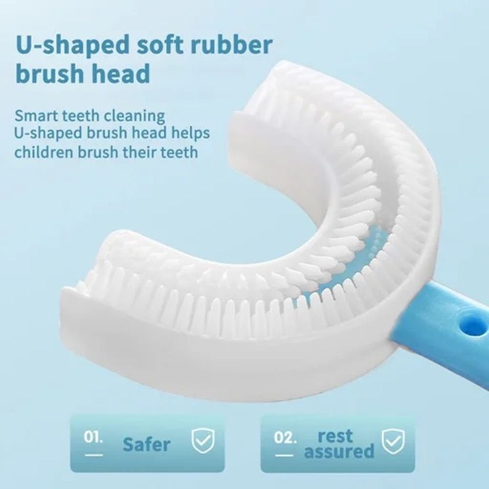 🦷Szczoteczka do zębów All Rounded Children w kształcie litery U🎁