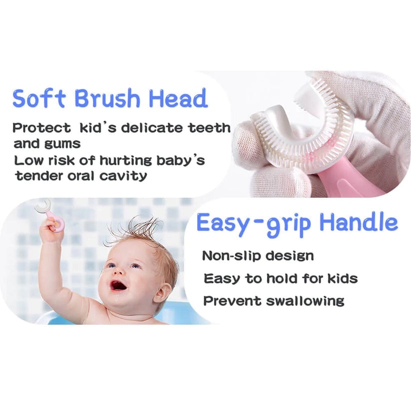 🦷Szczoteczka do zębów All Rounded Children w kształcie litery U🎁