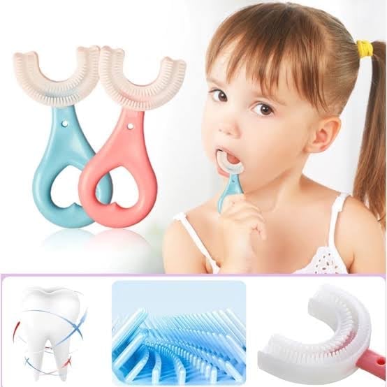 🦷Szczoteczka do zębów All Rounded Children w kształcie litery U🎁
