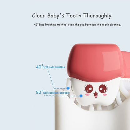 🦷Szczoteczka do zębów All Rounded Children w kształcie litery U🎁