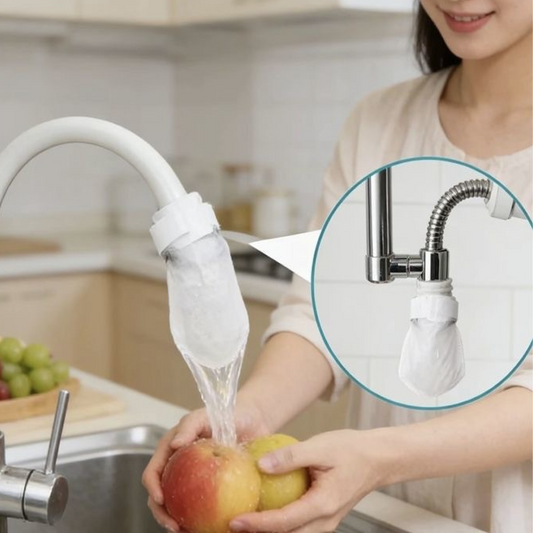🚰💦 Odporny na rozpryski filtr do baterii kuchennej | Filtruje piasek i rdzę