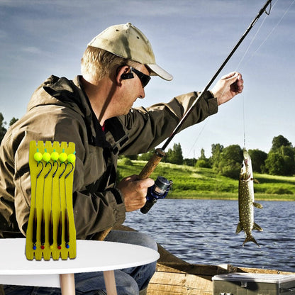 🥳 Wielka wyprzedaż 2026 🥳💞 Sprzedaliśmy już ponad 50 000 sztuk! 🎣🌊 50% zniżki! Haczyk z pływakiem o dużej wyporności – utrzymuje się na idealnej głębokości, a jaskrawe kolory jeszcze bardziej przyciągają ryby. Rewolucyjne rozwiązanie dla wędkarzy! 🐟✨