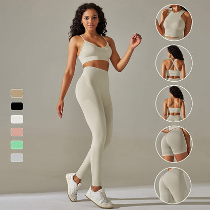 Einfarbige stylische Workout-Kleidung für Frauen (separat erhältlich)