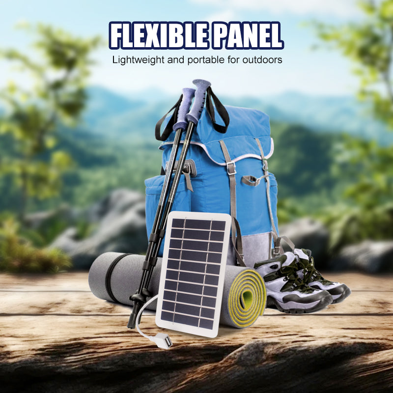 ✨ Elastyczny Panel Słoneczny 2W 5V – Energia Słoneczna w Podróży ✨