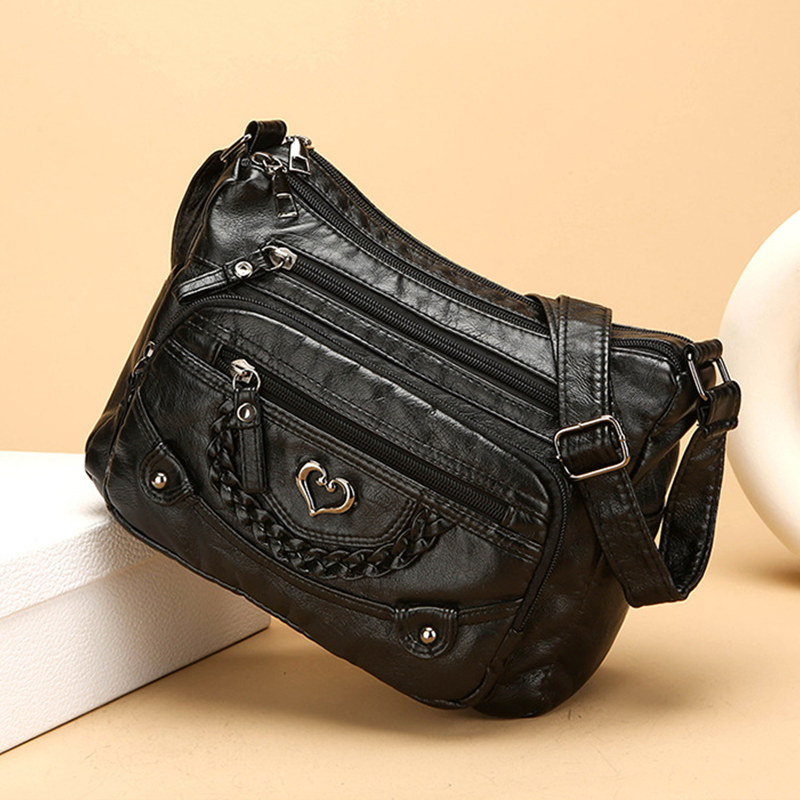 💐 50% zniżki! Miękka damska torebka na ramię z PU 👜🔑