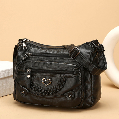 💐 50% zniżki! Miękka damska torebka na ramię z PU 👜🔑