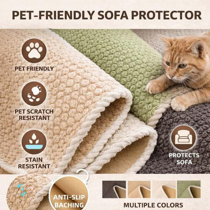 ⏳Oferta specjalna ograniczona czasowo⏰ Pogrubiony, antypoślizgowy pokrowiec na sofę – niezwykle miękki, nadający się do prania, odporny na zadrapania i przyjazny dla zwierząt, 4 kolory ✨